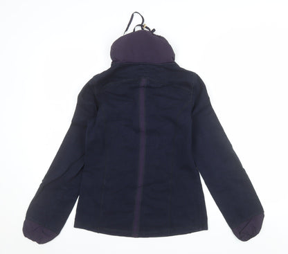 Lisa Campione Womens Navy Pullover Hoodie Size 10 Cotton Blend