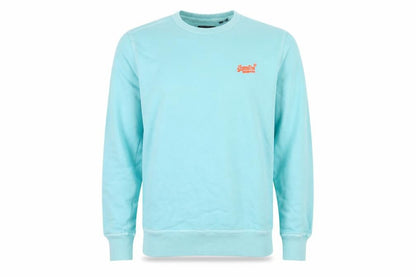 Superdry Men's Blue XS Crew Neck Pullover Sweatshirt