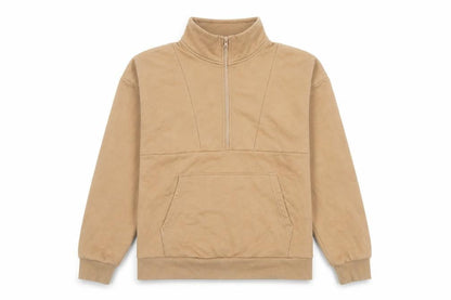 Active Women’s Beige 1/4 Zip Pullover Sweatshirt S