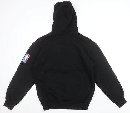 Chicago Bulls Men's Black Pullover Hoodie M Graphic Sports Sweatshirt