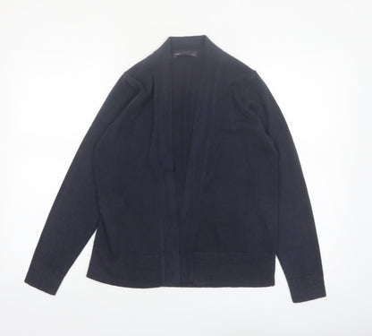 Marks and Spencer Womens Black M Cardigan Knit Open Front