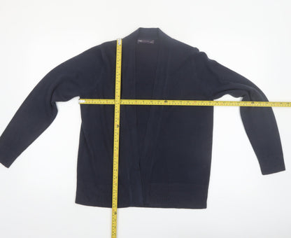 Marks and Spencer Womens Black M Cardigan Knit Open Front
