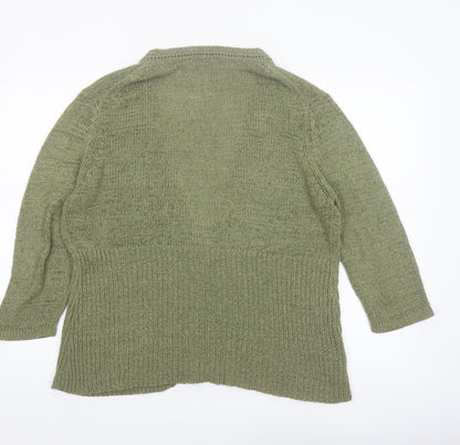 Marks and Spencer Women's Green Size 16 Knit Cardigan