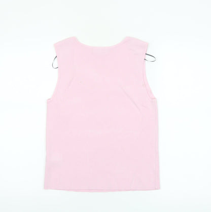 Marks and Spencer Women's Pink Knit Tank Top Size M