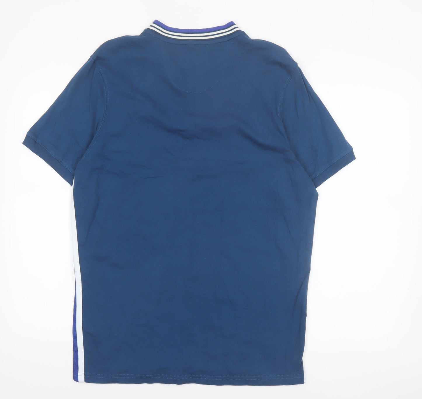 Fanatics Men’s Blue EFC Cotton Polo Shirt Size L