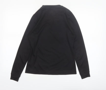 Campri Womens Black Long Sleeve Sports Baselayer Top UK 10