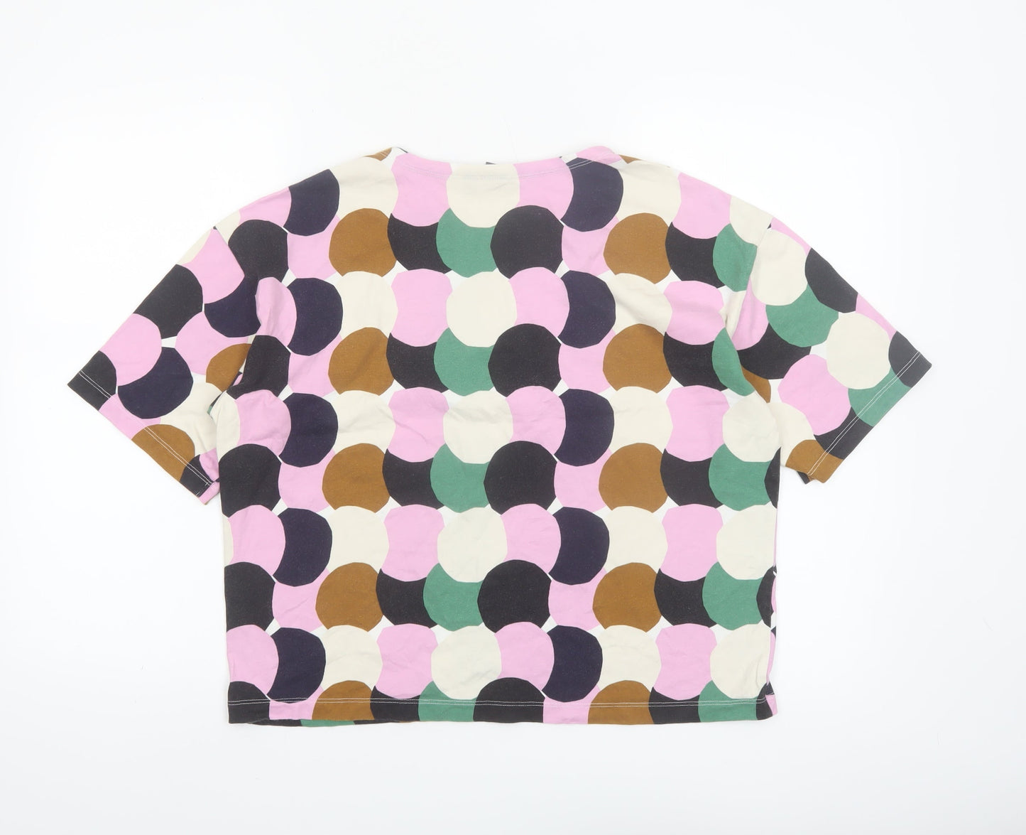 Uniqlo x Marimekko Women's Multicoloured Cotton Boxy T-Shirt Size S