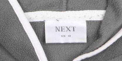 Next Women’s Green Full Zip Fleece Hoodie UK 10