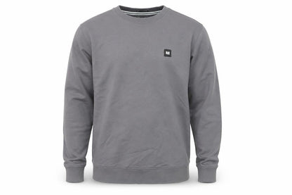 Weekend Offender Men's Grey Regular Fit Cotton Crew Neck Sweatshirt M