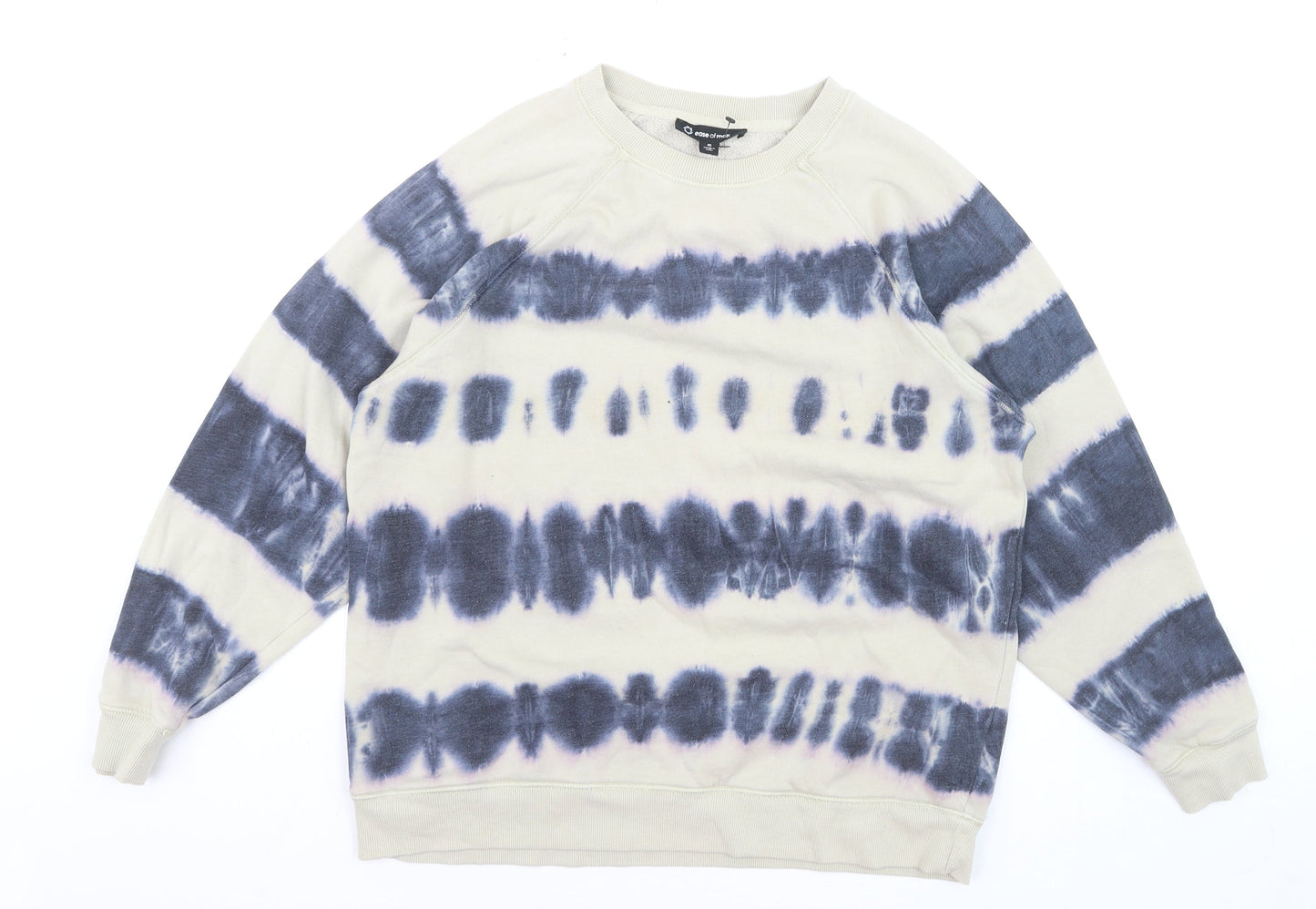 Ease of Motion Men's Multicoloured Tie-Dye Pullover Sweatshirt Size M