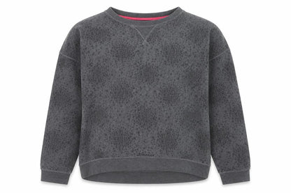 Boden Women Grey Pullover Sweatshirt L Soft Textured Casual Wear