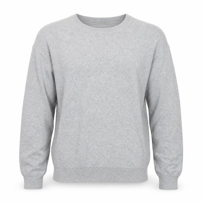 Zara Men Grey Cotton Knit Crew Neck Pullover Jumper M