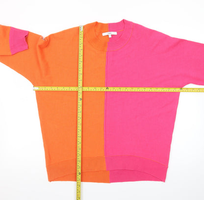 Next Women's Multicoloured Acrylic Pullover Jumper Size 12