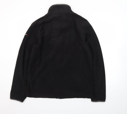 Regatta Men's Black Fleece Full Zip Outdoor Jacket Size S