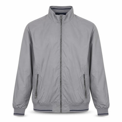 James Pringle Men's Grey Full Zip Basic Jacket Size M