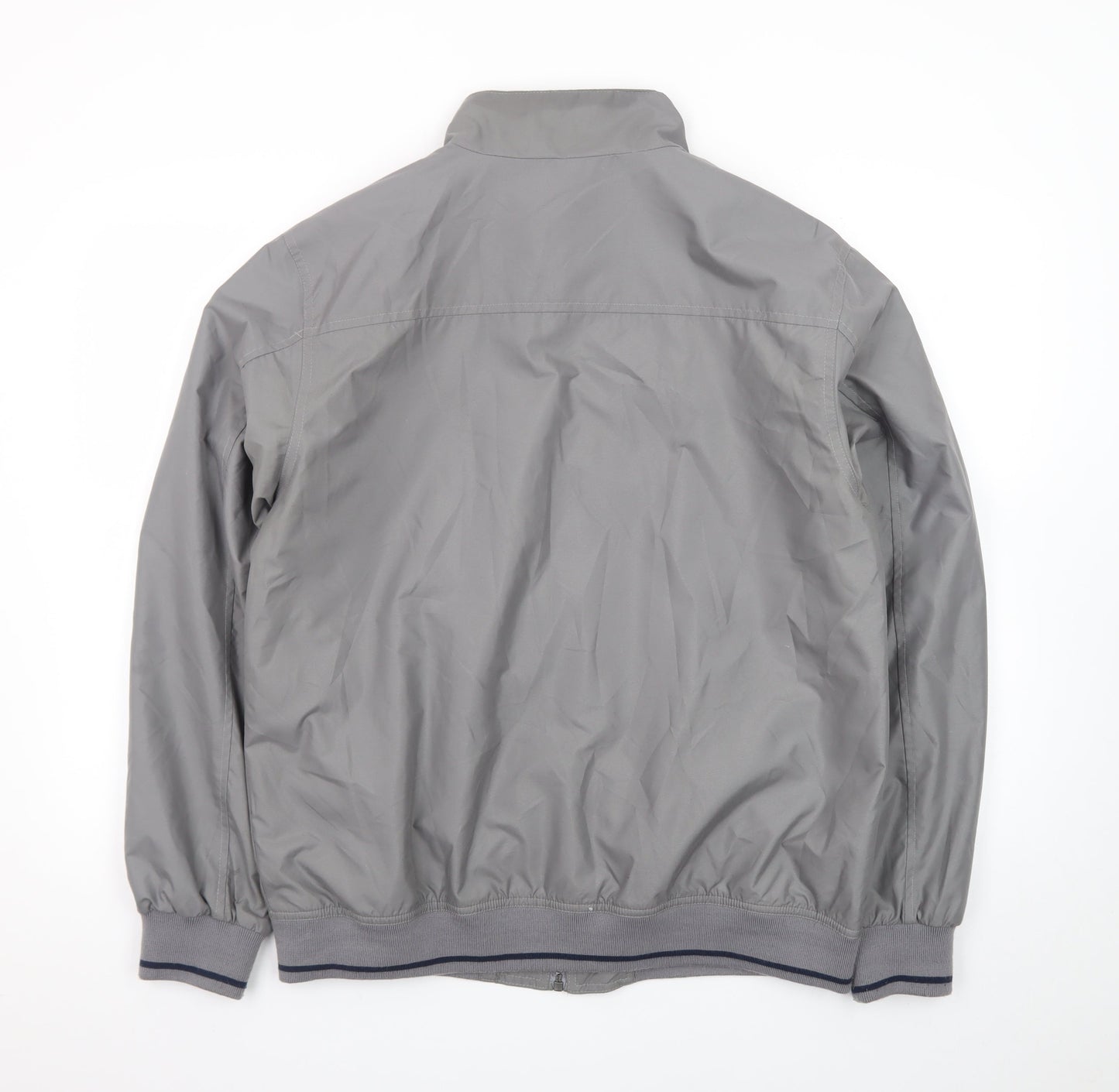 James Pringle Men's Grey Full Zip Basic Jacket Size M