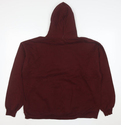 Hanes Men’s Red XL Pullover Hoodie Sun Devils Sports Fleece
