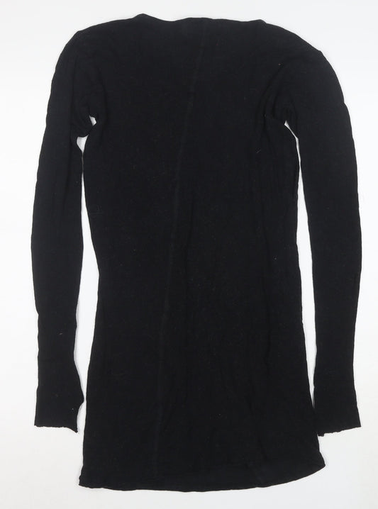 Window Dressing The Soul Women's Black S Bodycon Long Sleeve Dress