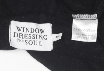 Window Dressing The Soul Women's Black S Bodycon Long Sleeve Dress