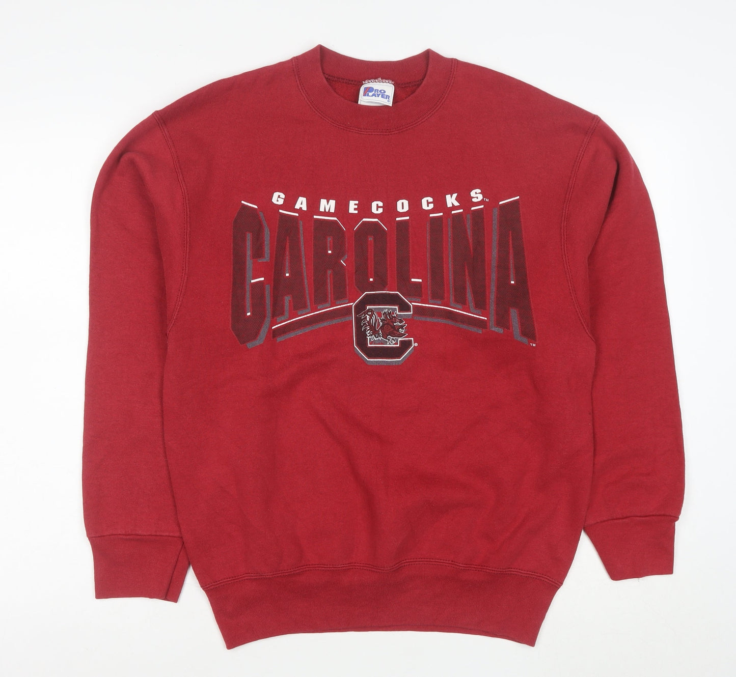 Pro Layer Men Red Carolina Gamecocks Graphic Sweatshirt M Regular Fit