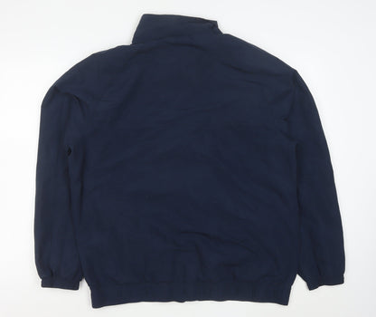 Slazenger Men's Blue 2XL Lightweight Full Zip Sports Jacket