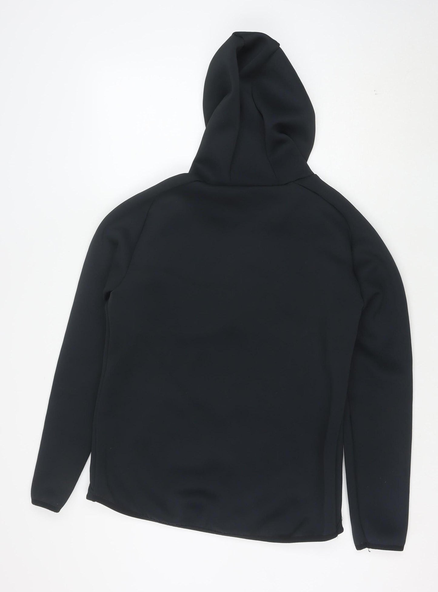 MADE Running Men's Black Small 1/4 Zip Hoodie with Kangaroo Pocket