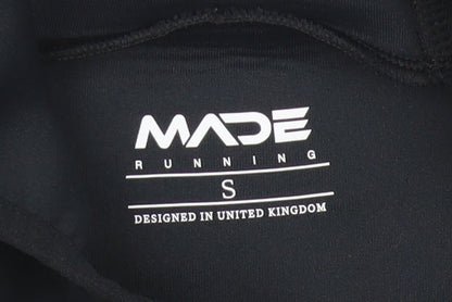 MADE Running Men's Black Small 1/4 Zip Hoodie with Kangaroo Pocket