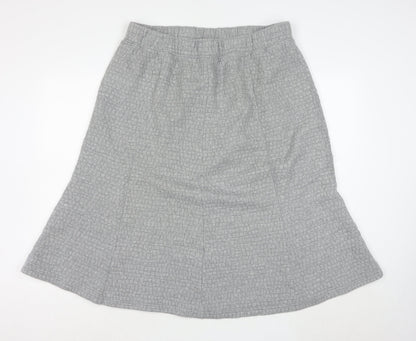 Cotswold Collections Womens Grey A-Line Jersey Skirt 3XL