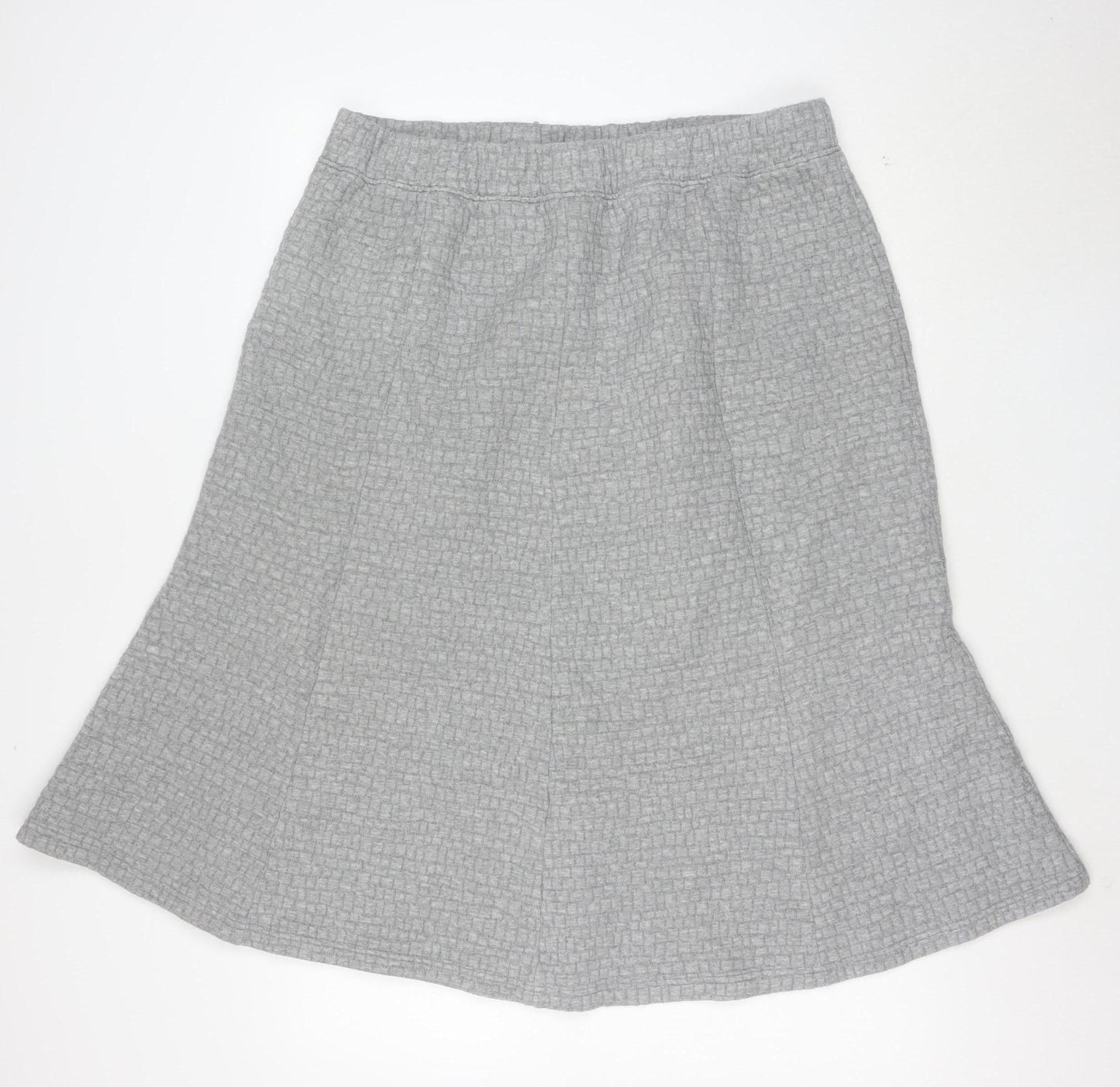 Cotswold Collections Womens Grey A-Line Jersey Skirt 3XL