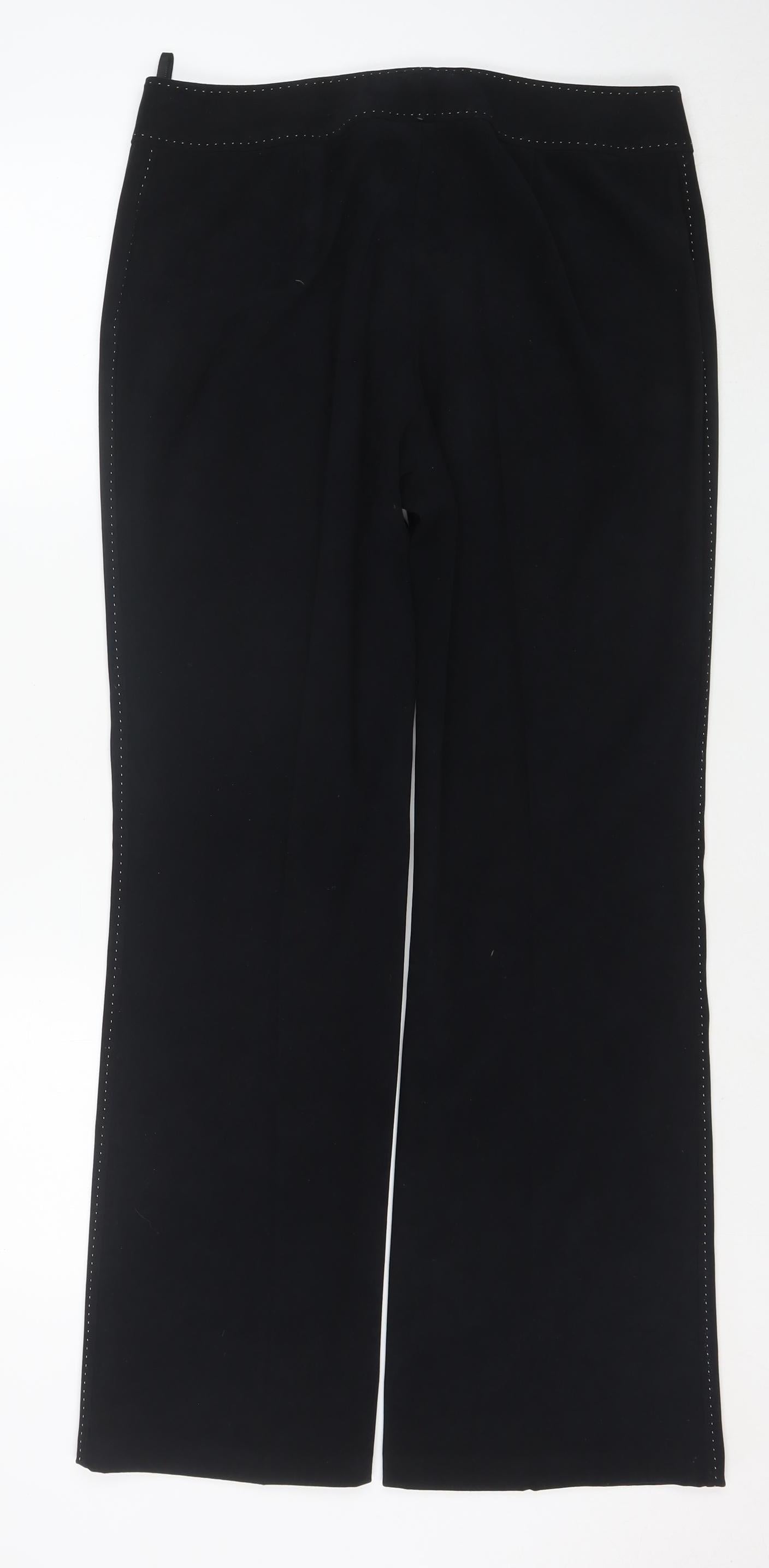 Marks and Spencer Women’s Black Size 14 Stretch Trousers