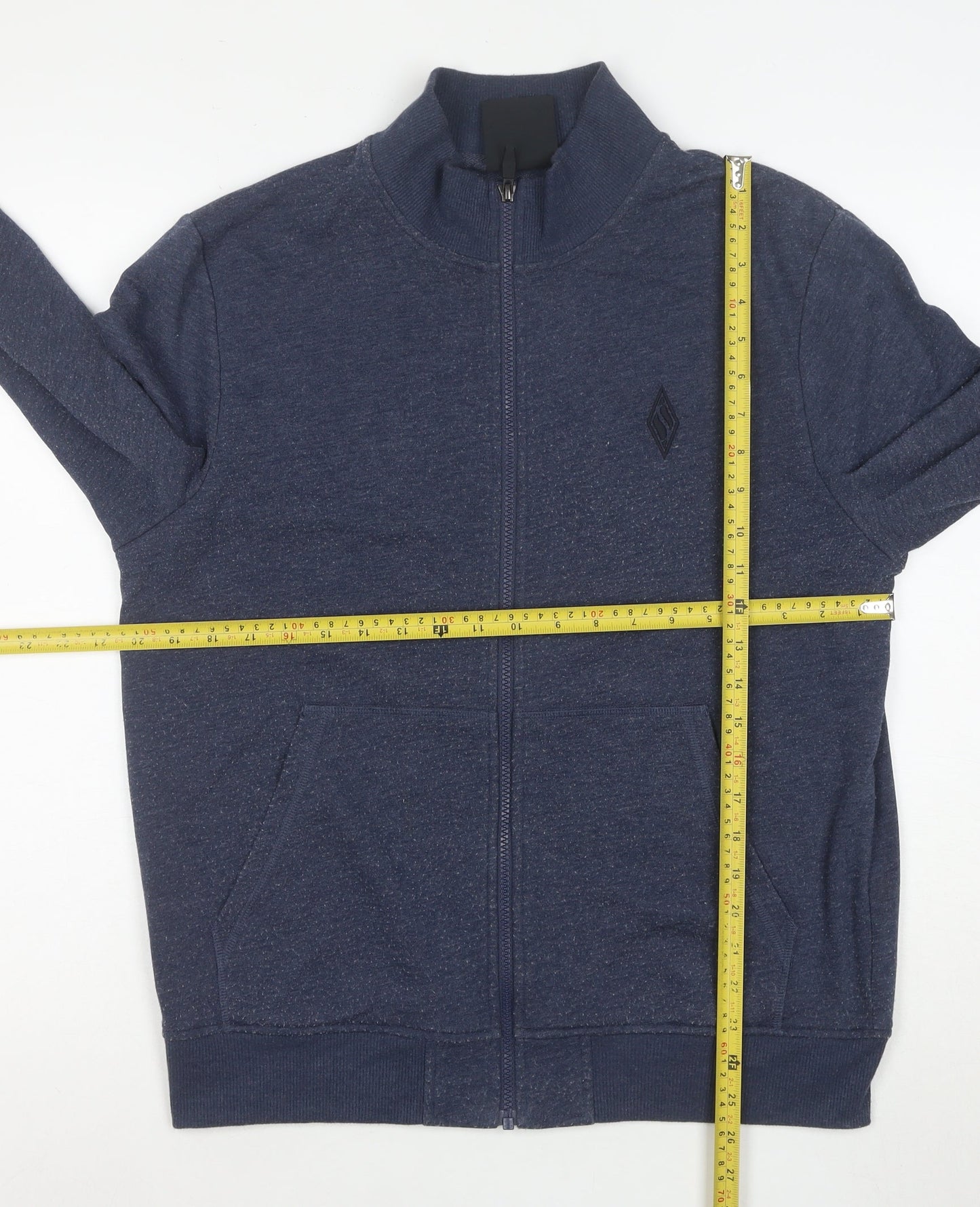 Skechers Men's Blue Full Zip Sweatshirt Jacket M