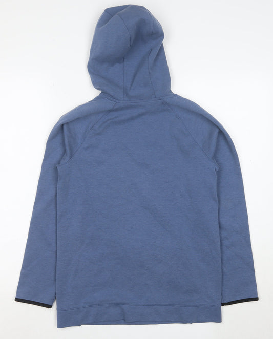 Old Navy Active Blue Pullover Hoodie XL Lined Womens Long Sleeve