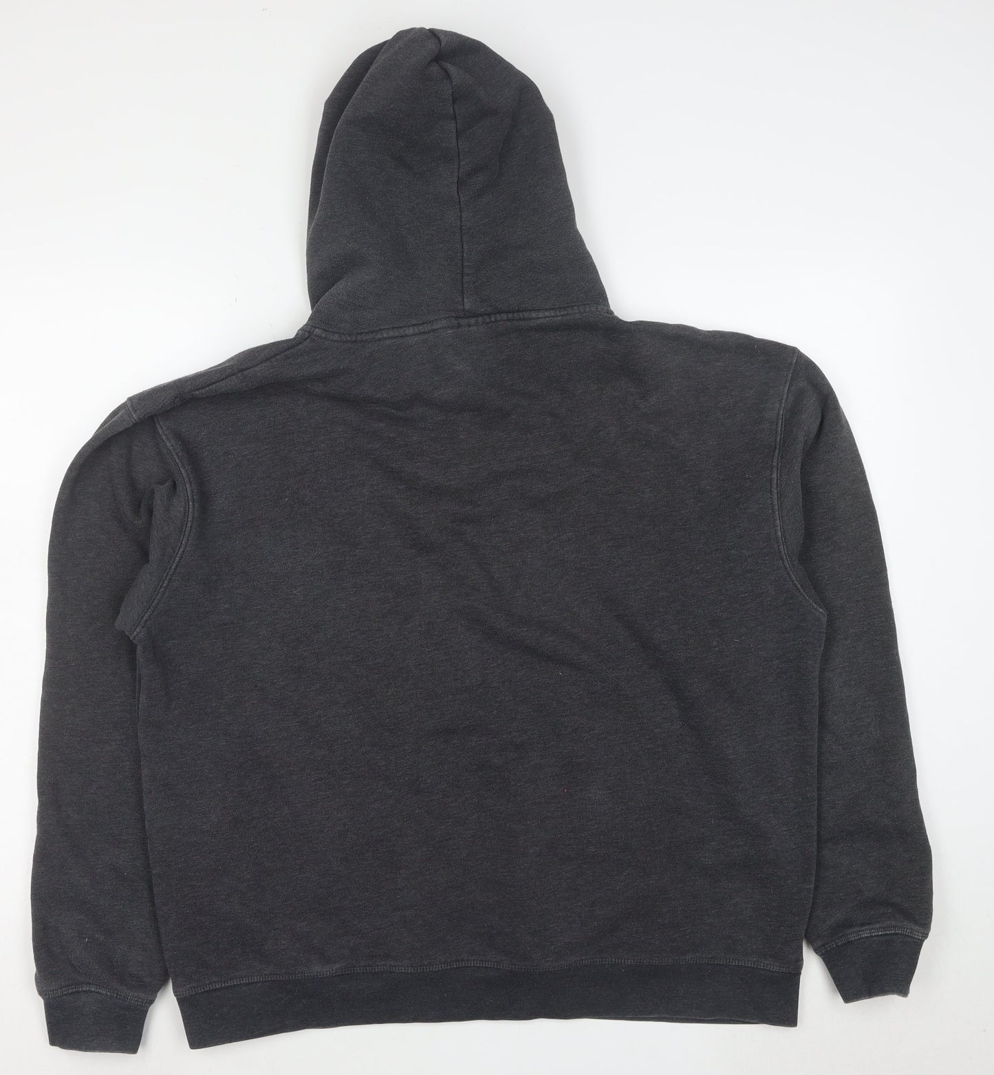 Zayan Mens Grey XL Pullover Hoodie Brooklyn Graphic Fleece