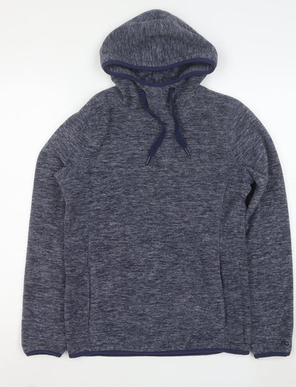 Peter Storm Women's Blue Size 10 Pullover Hoodie Fleece Sweatshirt