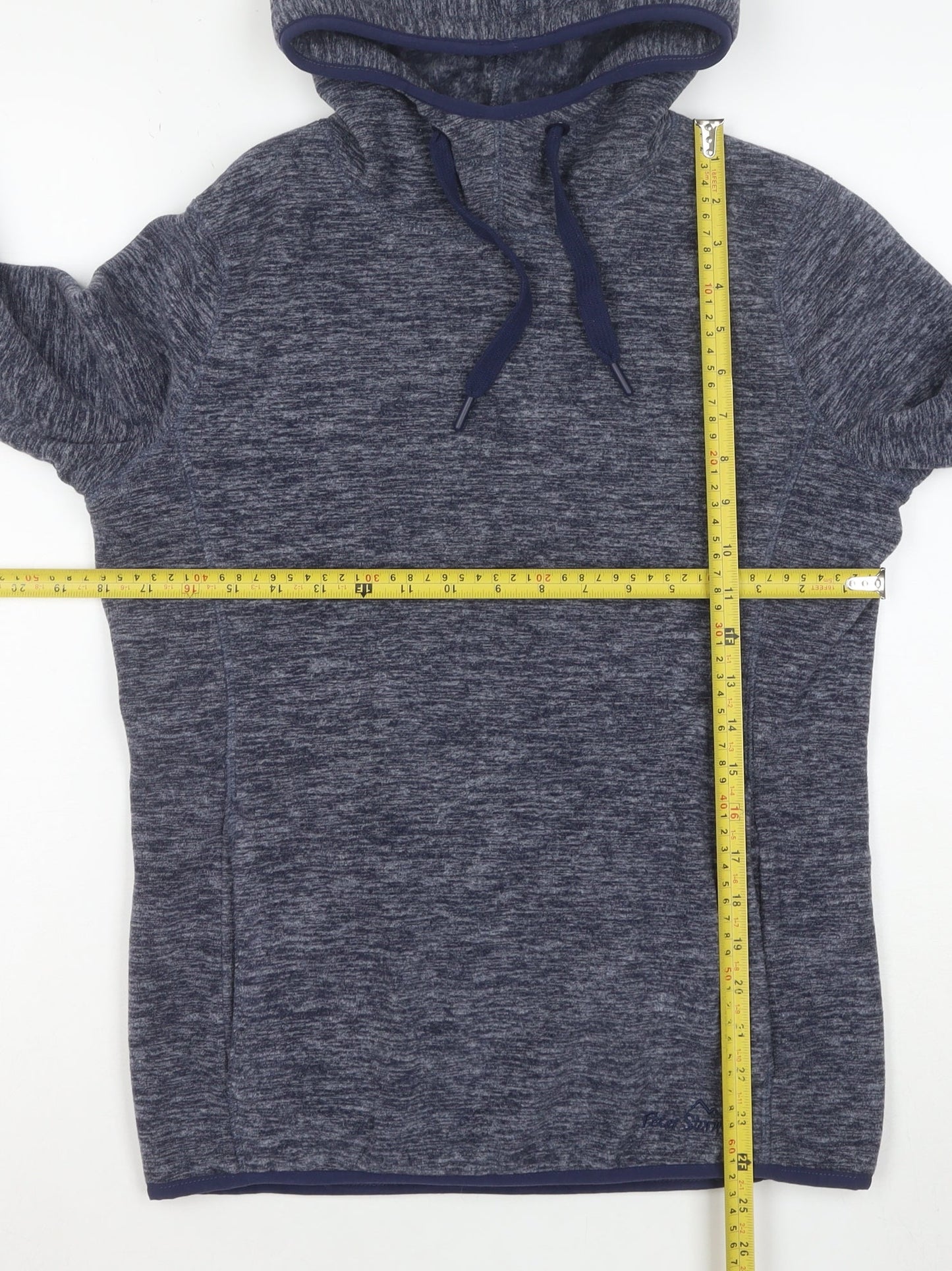 Peter Storm Women's Blue Size 10 Pullover Hoodie Fleece Sweatshirt