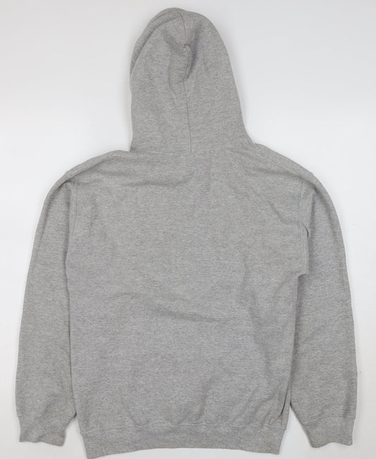 NFL Team Apparel Men’s Grey Miami Dolphins Pullover Hoodie Size S