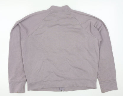 Under Armour Men’s Grey Full Zip Sweatshirt Size S Relaxed Fit