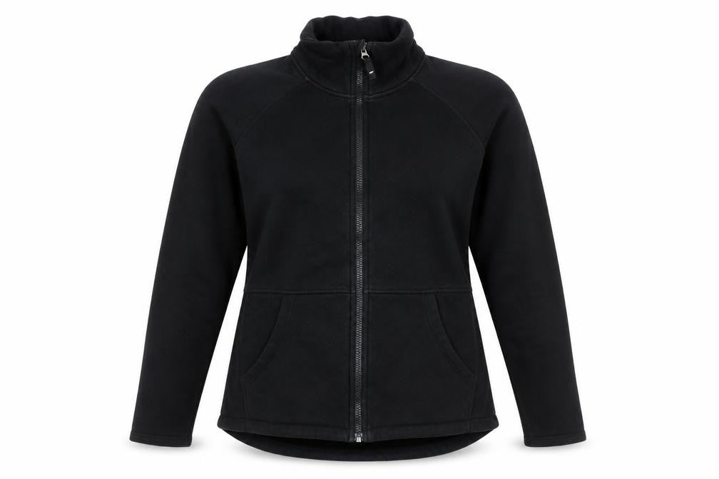 Skechers Women's Black Full Zip Fleece Sweatshirt Size M