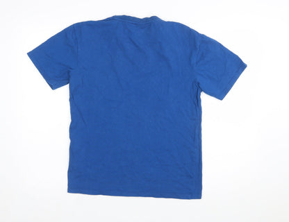 Rugby World Cup 2023 Blue Men’s Small Graphic Cotton T-Shirt