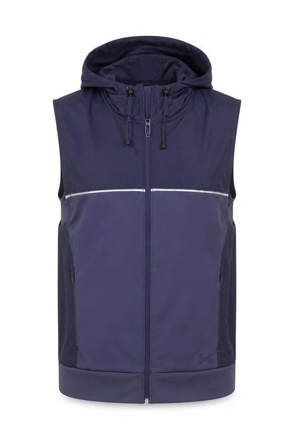 Under Armour Men's Blue Medium Hooded Softshell Bodywarmer