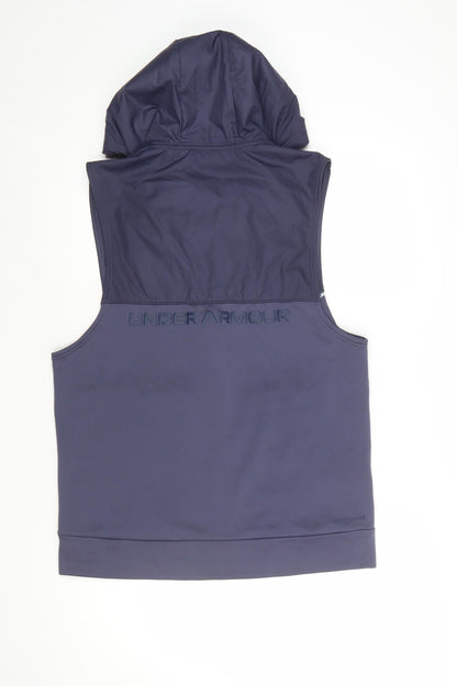 Under Armour Men's Blue Medium Hooded Softshell Bodywarmer