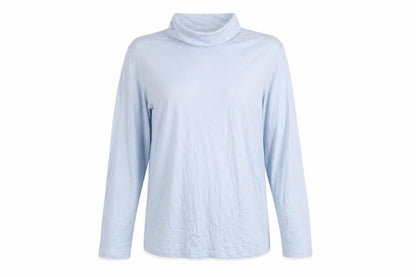 Marks & Spencer Women Blue Roll Neck Long Sleeve Jumper Size 20