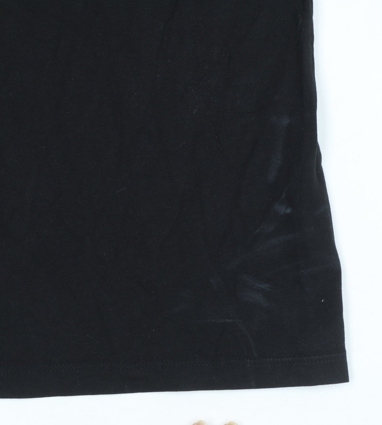 ONLY & SONS Men’s Black Skull Graphic Long Sleeve T-Shirt M