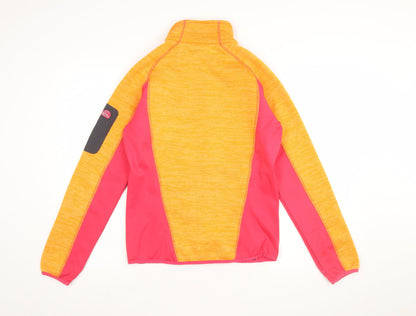 Regatta Women's Orange Softshell Fleece Jacket UK 10