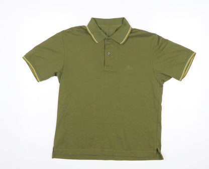 JW Anderson x Uniqlo Men's Green Short Sleeve Polo Shirt Size S