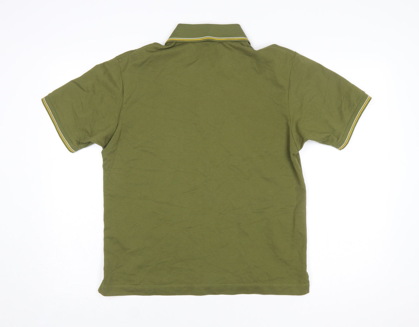 JW Anderson x Uniqlo Men's Green Short Sleeve Polo Shirt Size S