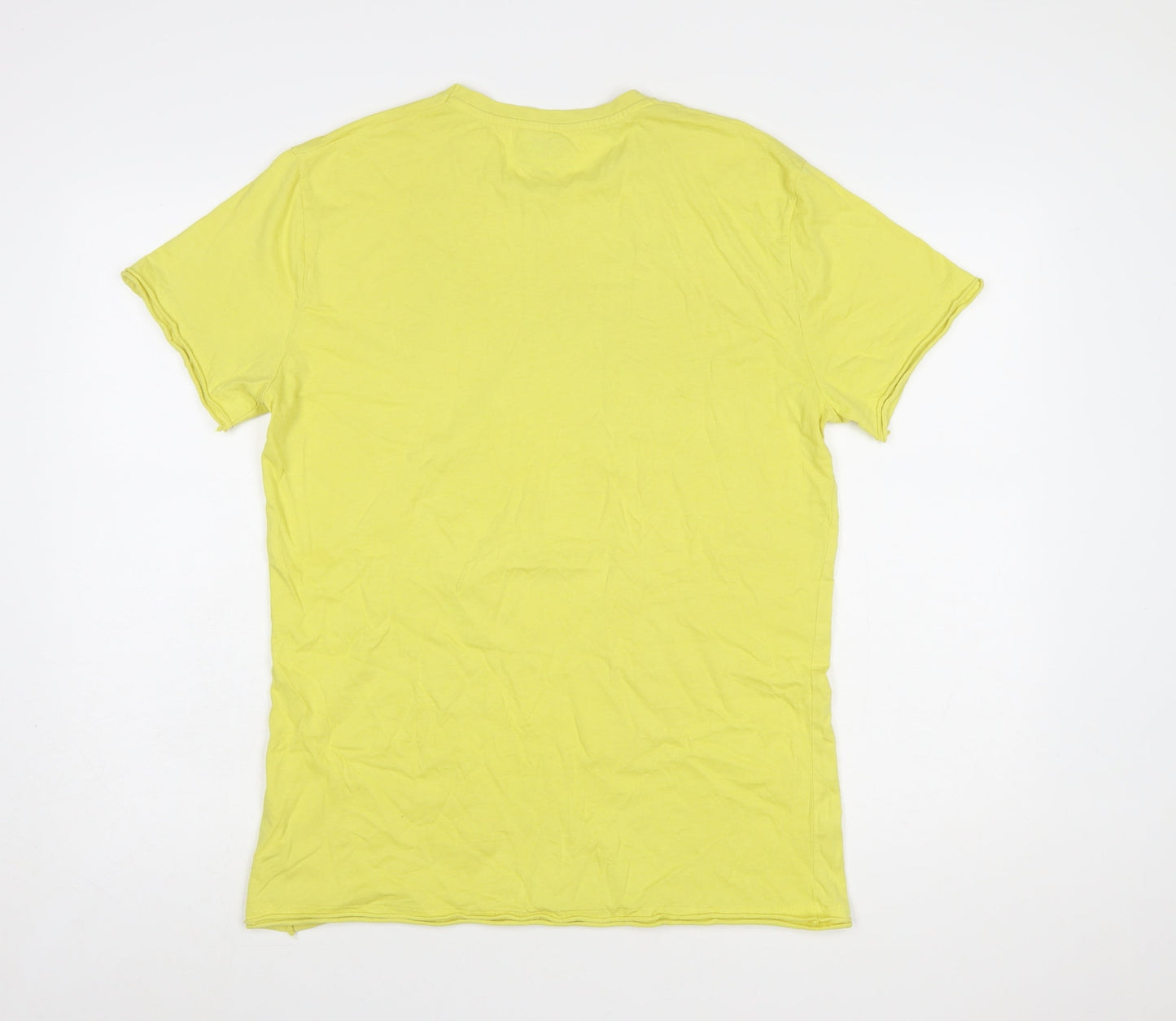 Super Mario Donkey Kong Yellow Mens M Graphic T-Shirt