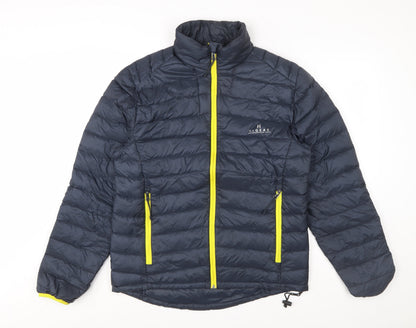 Hi Gear Men's Blue Puffer Jacket M Lightweight Down Outdoor