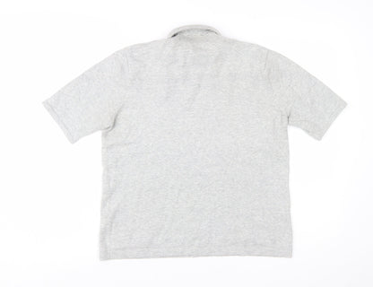 Windsmoor Womens Grey Roll Neck Short Sleeve Cotton Jumper Size M