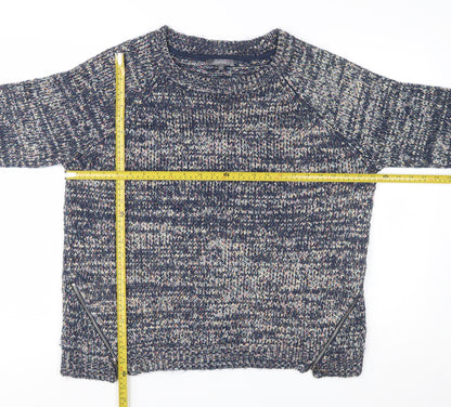 Marks and Spencer Per Una Women’s Multicoloured Chunky-Knit Jumper UK 18